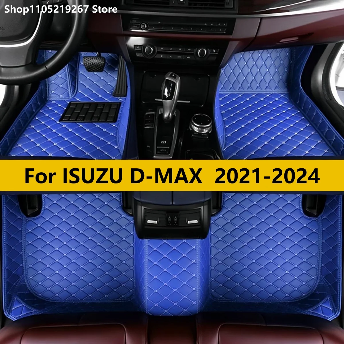 

Custom Car Floor Mats For ISUZU D-MAX 2021 2022 2023 2024 DMAX Auto Carpets Foot Coche Accessorie