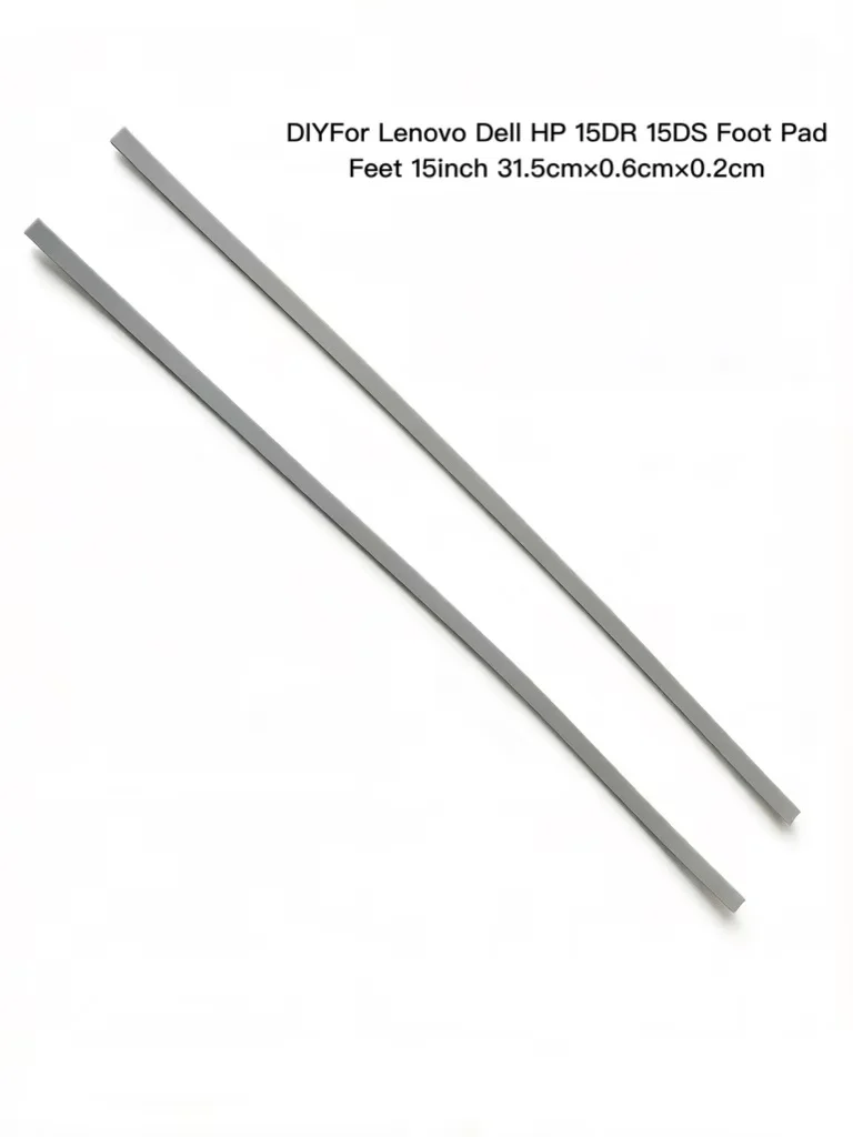 

2pcs New For HP 15DS 15DR Foot Pad D Case Feet with adhensive 15inch sliver gray 31.5*0.6*0.2cm