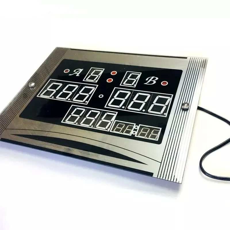 Cueelf professional electronic billiard scoreboard with led display pool snooker digital scoreboard