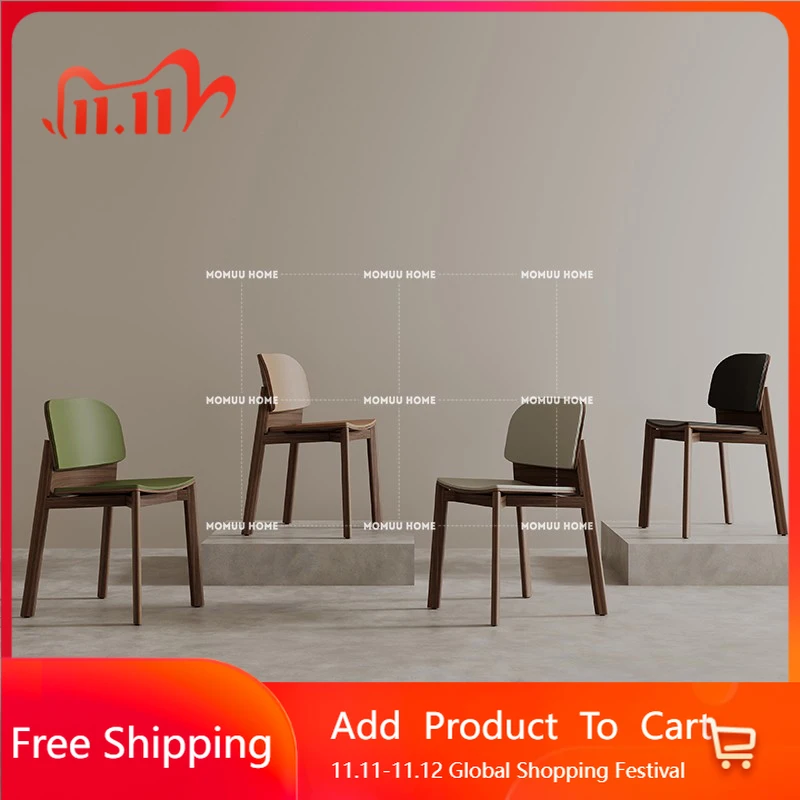 

Display Trendy Dining Chair Retro Organizer Designer Bedroom Dining Chair Individual Kitchen Comfortable Sillas Trendy Furniture