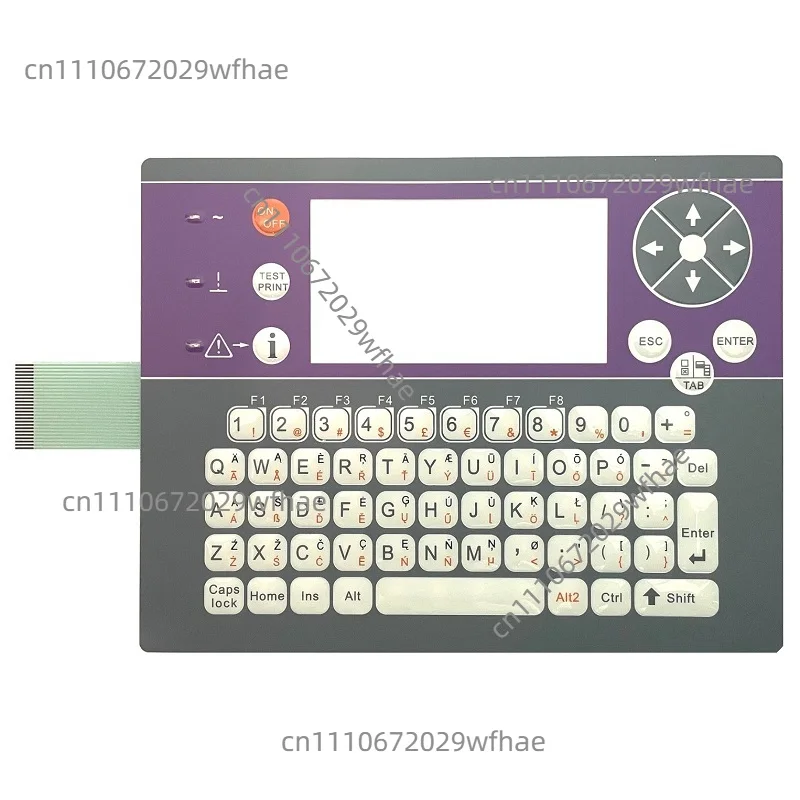 ENM28240 For Markem-Imaje 9020 9030 Printer Keyboard Membrane Protective Film Panel