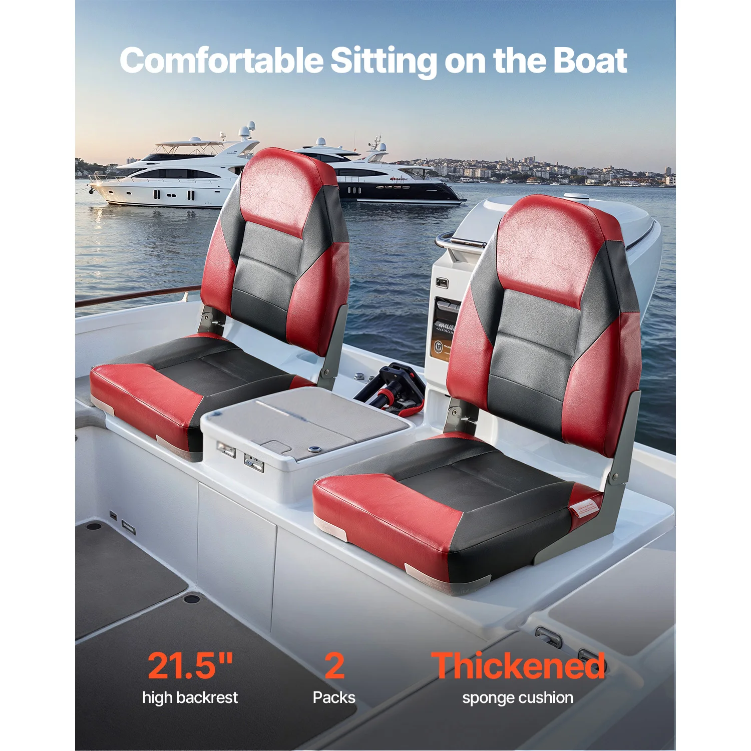 VEVOR Tekne Koltuğu, Yüksek Sı - Fishing Boat Seat incelemesi ve fiyatı