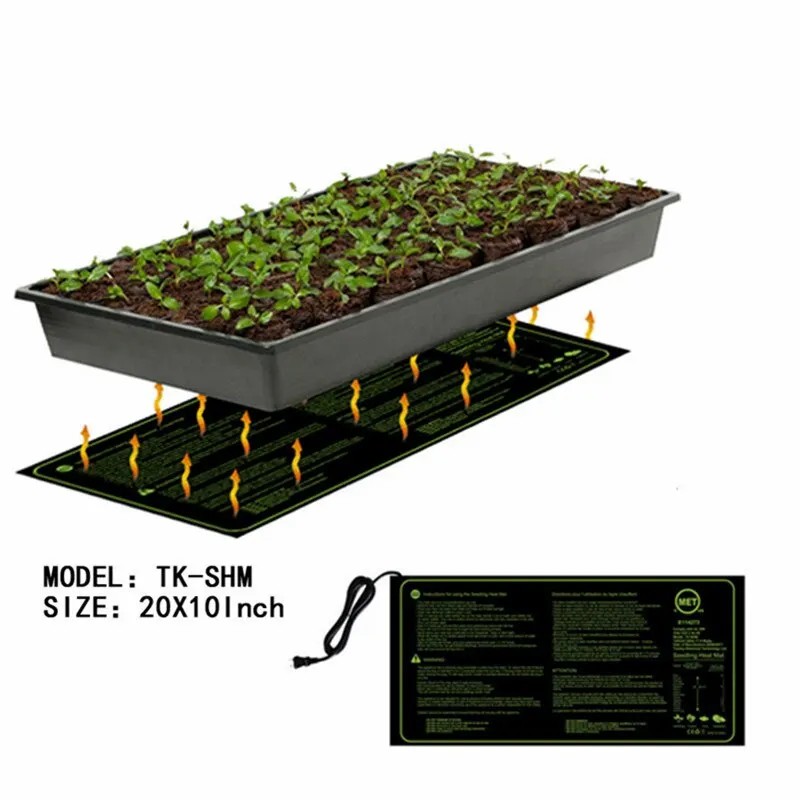 Waterproof Seedling Heating Mat  Plant Seed Germination Propagation Clone Starter Pad Garden Supplies