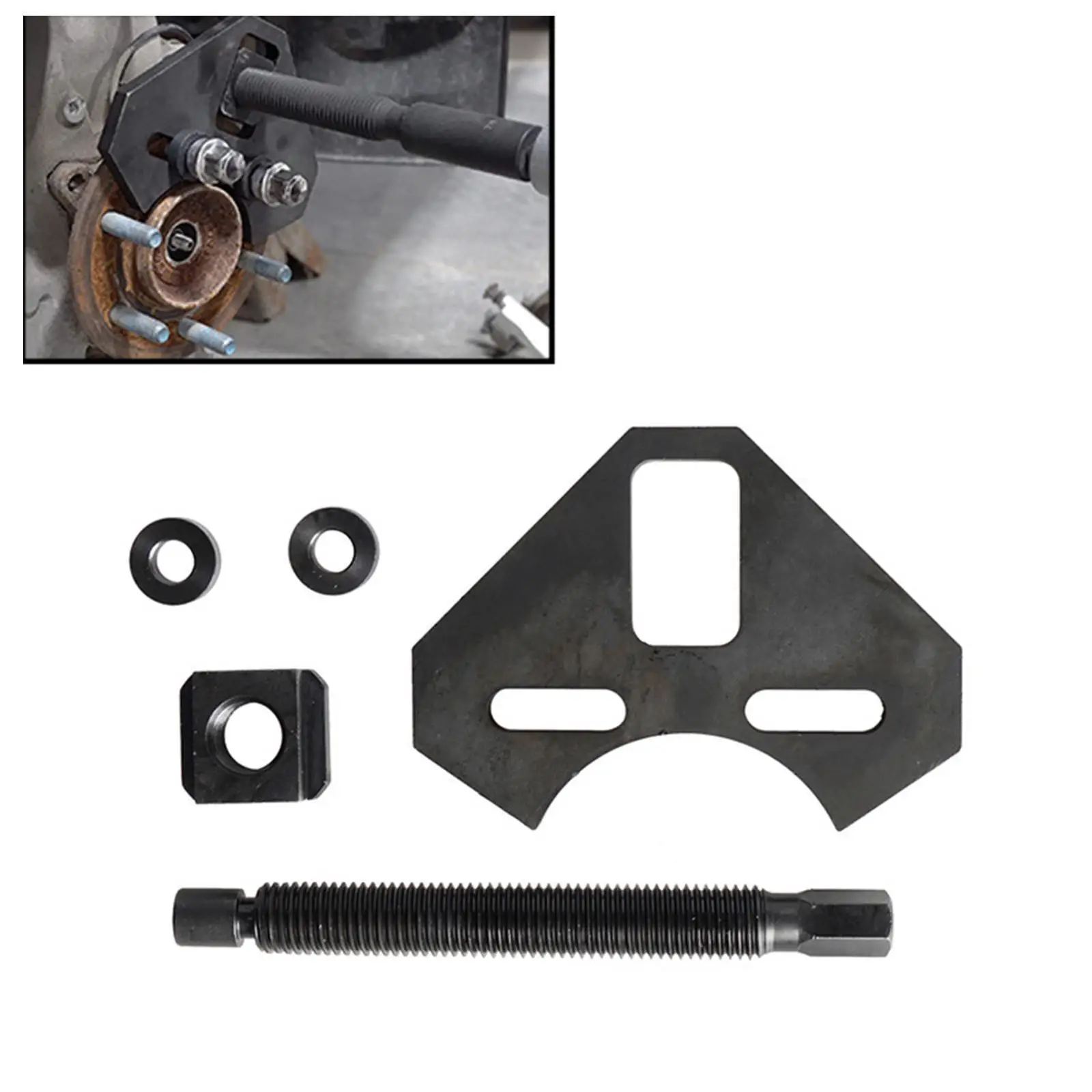 40100 Wheel Hub Remover Durable for Most 5 6 8 Lug Hub Assemblies