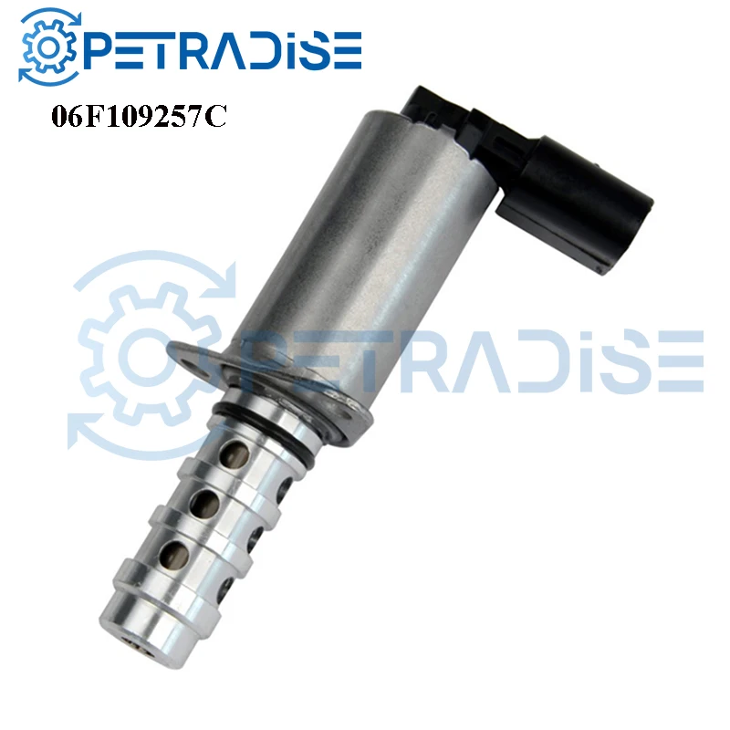 High Quality New Variable Valve Timing VVT Solenoid For Audi/VW A3 A4 TT EOS GTI Golf 2.0L Auto Parts OEM 06F109257C 06F109257A