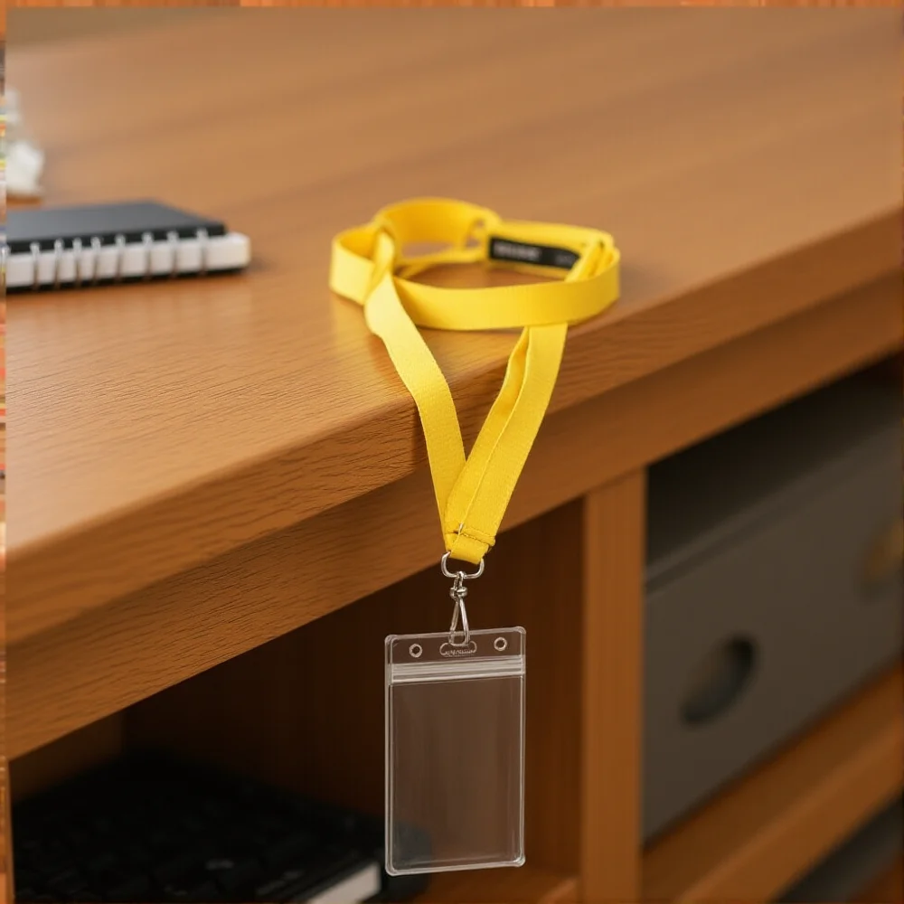 

Id Card Holder Pvc Lanyard Id Holder Id Badge Case Protective Badge Holder For Office Exhibition Conference