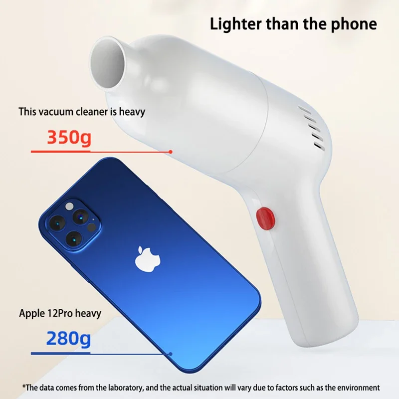 小型のハンドヘルド車用掃除機,ワイヤレス充電,高出力,超強力,車の吸引力,特殊