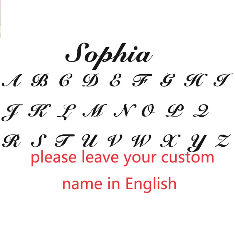 Personalized DIY Your Name Text Bracelet, Stainless Steel