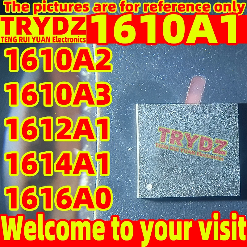 5-2pcs 1610A1 1610A2 1610A3 1612A1 1614A1 1616A0 Charging display light control IC