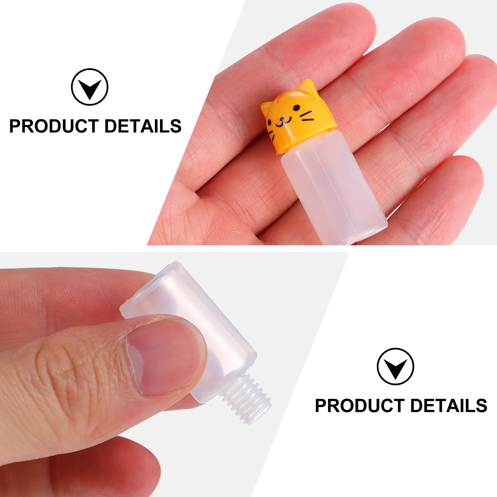 

Plastic Sauce Bottles Mini Packaging Containers Food Grade Cartoon Animal Design Dropper Easy Use Practical Soy Sauce