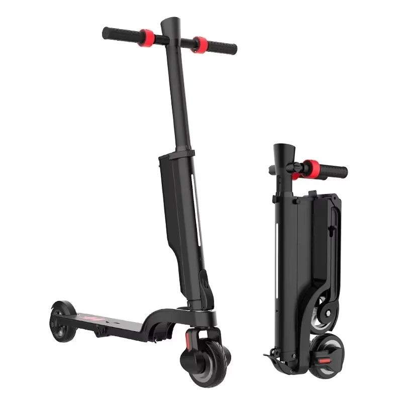 Mini Electric Scooter 5.5inch 250w 36v 5ah Four Fold Battery Removeable Two Wheels Load Capacity 120kg for Teenagers