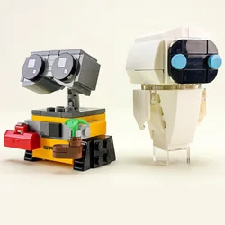 Bloques de construcción de la película Pixar para niños, juguete de ladrillos para armar Robot WALL-E, serie WALL-E EVE, ideal para regalo de cumpleaños