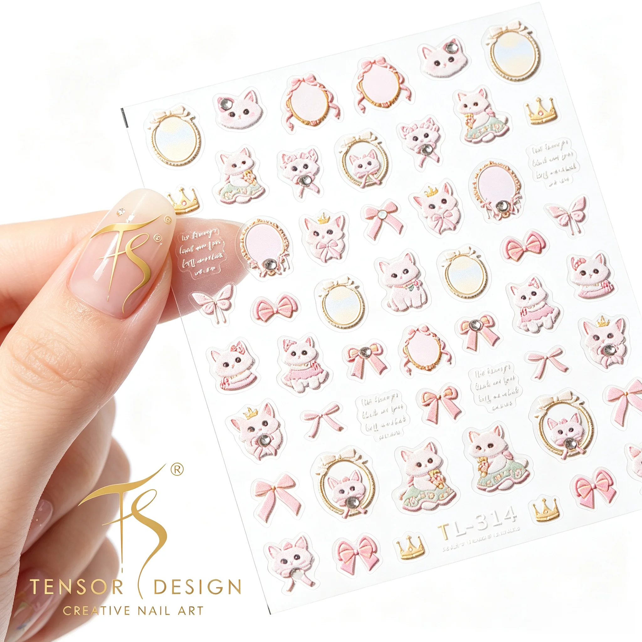 Autocollants 3D TENSOR NAIL Pr - Nail Art Elegan avis et prix