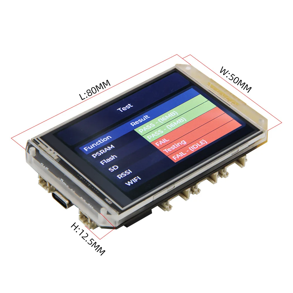 

T-HMI ESP32-S3 2.8-inch resistive touch screen supports TF WIFI Bluetooth development board IC chip integrated circuit