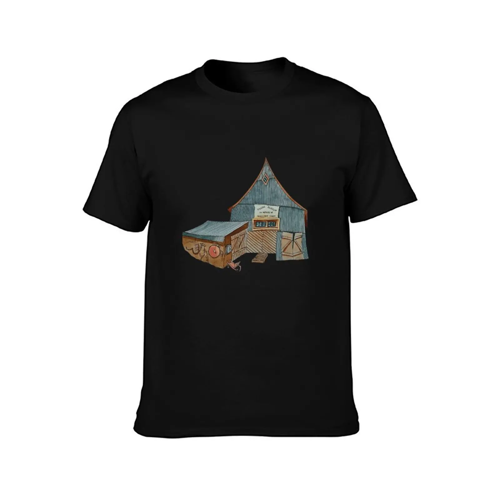 Stikine Museum, Telegraph Creek BC T-Shirt quick drying sports fans blanks customizeds men workout shirt