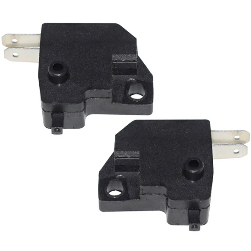 2Pcs Universal Motorcycle Front Brake Stop Light Switch Left Right Disc Brake Switches For ATV Moto Pit Bike Four Wheel Bicycle