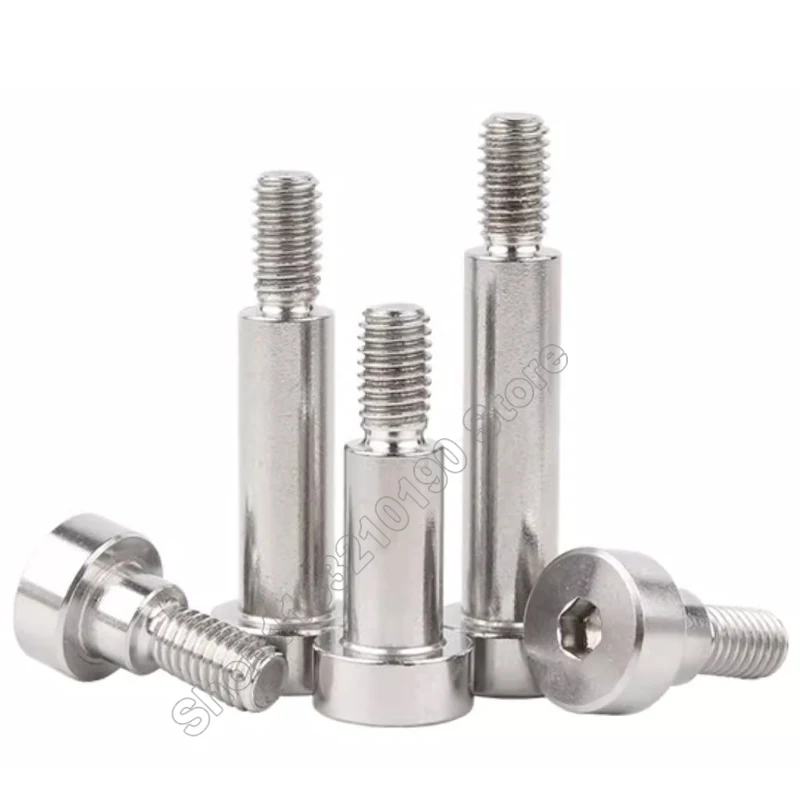 M4 M5 M6 M8 304Stainless Steel Hex Hexagon Socket Head Roller Bearing Shoulder Screw Positioned Shaft Stripper Bolt High Tensile