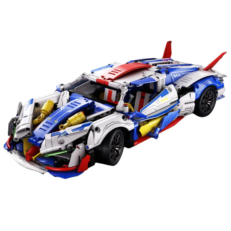 

Technology Apollo Compatible LEGO Building Blocks Toy Remote Control Sports Car Model Boy and Girl Gift Puzzle