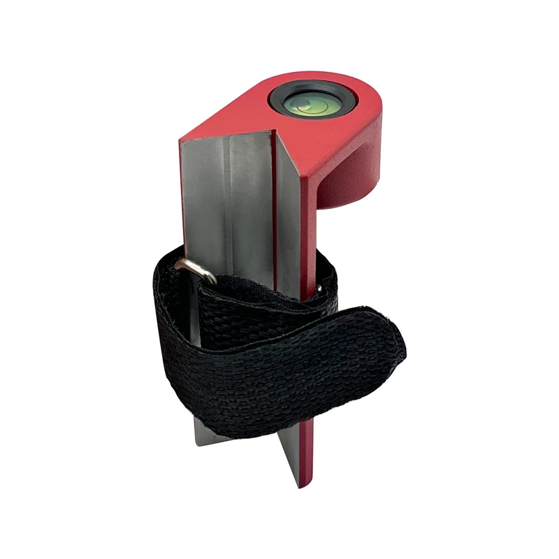 

NEW Red Standard Rod 90 Degree Right Angle Level Bubble For Centering Pole Carbon Fiber Pole leveler Bubble Assembly