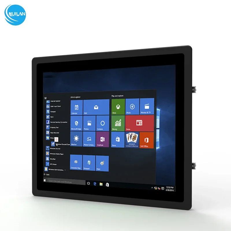 IP65 Industrial Display 15 17 19 Inch VGA/USB/DVI Industrial Tablet Touch Screen Panel Pc Lcd for Industrial