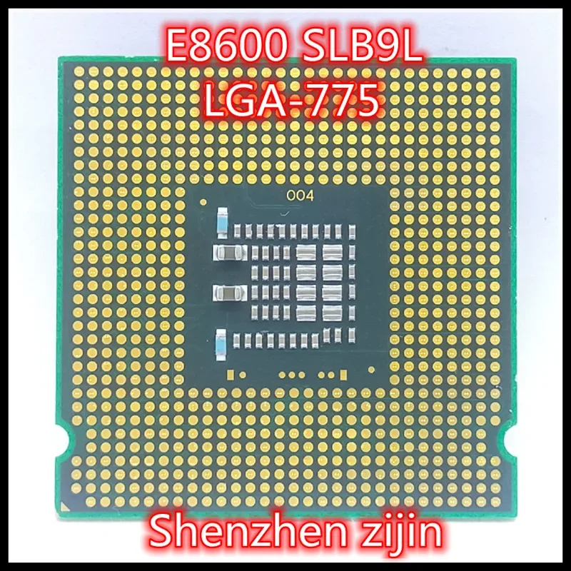 E8600 SLB9L CPU/3,33 GHz/ LGA775 /775pin/ Dual-CORE/65W puede funcionar 100%