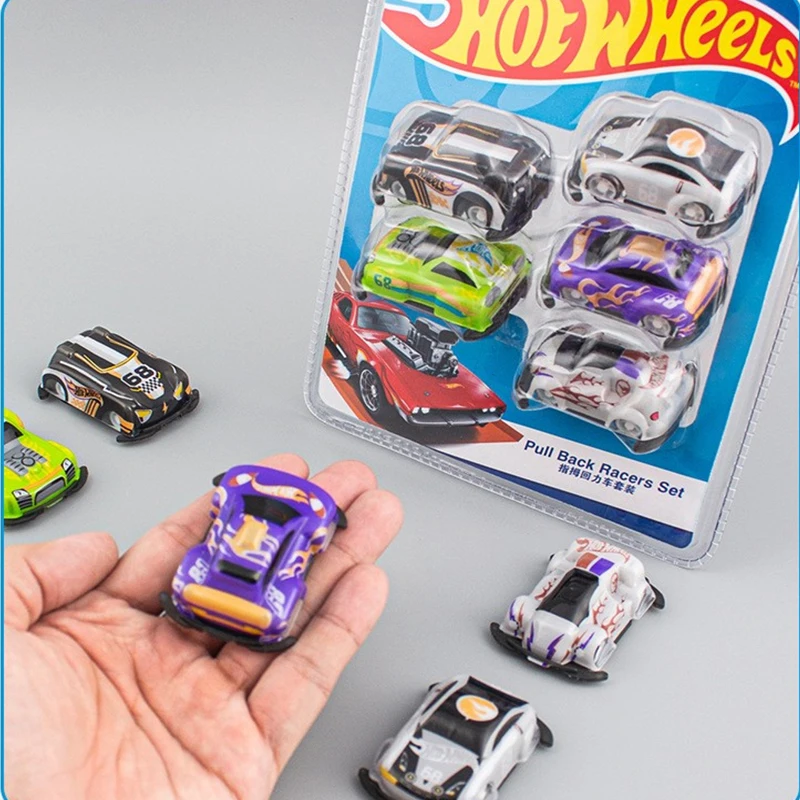 Hot Wheels Small Sports Car Refers To Thumb Turning Power Car Children\'s Racing Car Children\'s Birthday Gift Toy