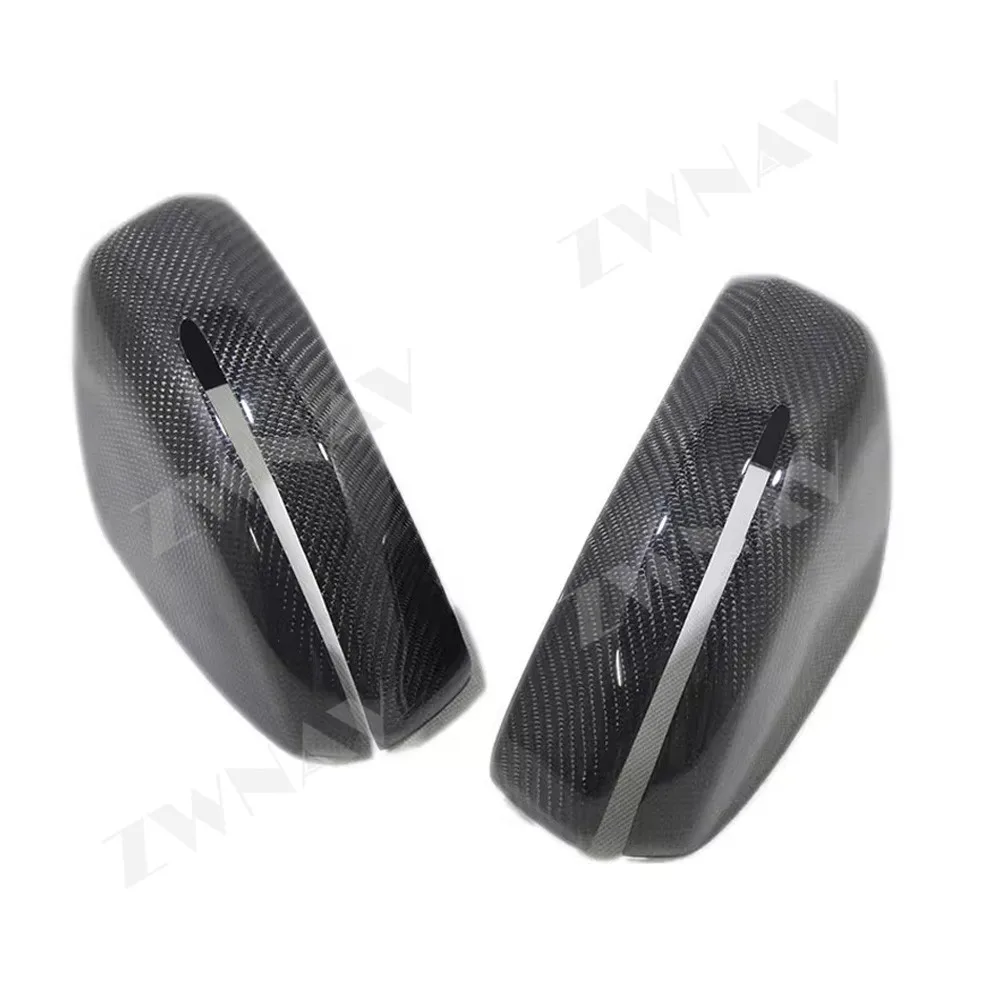The Car Accessories For Audi R8 2011-2017 Real carbon fiber paste-on rearview mirror shell Auto modification parts