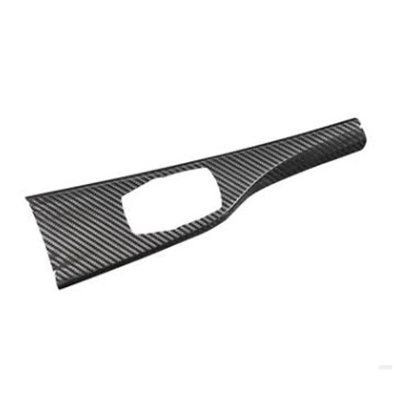 

Car Multimedia Panel Cover Trim Real Carbon Fiber Sticker For BMW F30 F31 F34 F32 F36 M3 M4(RHD)