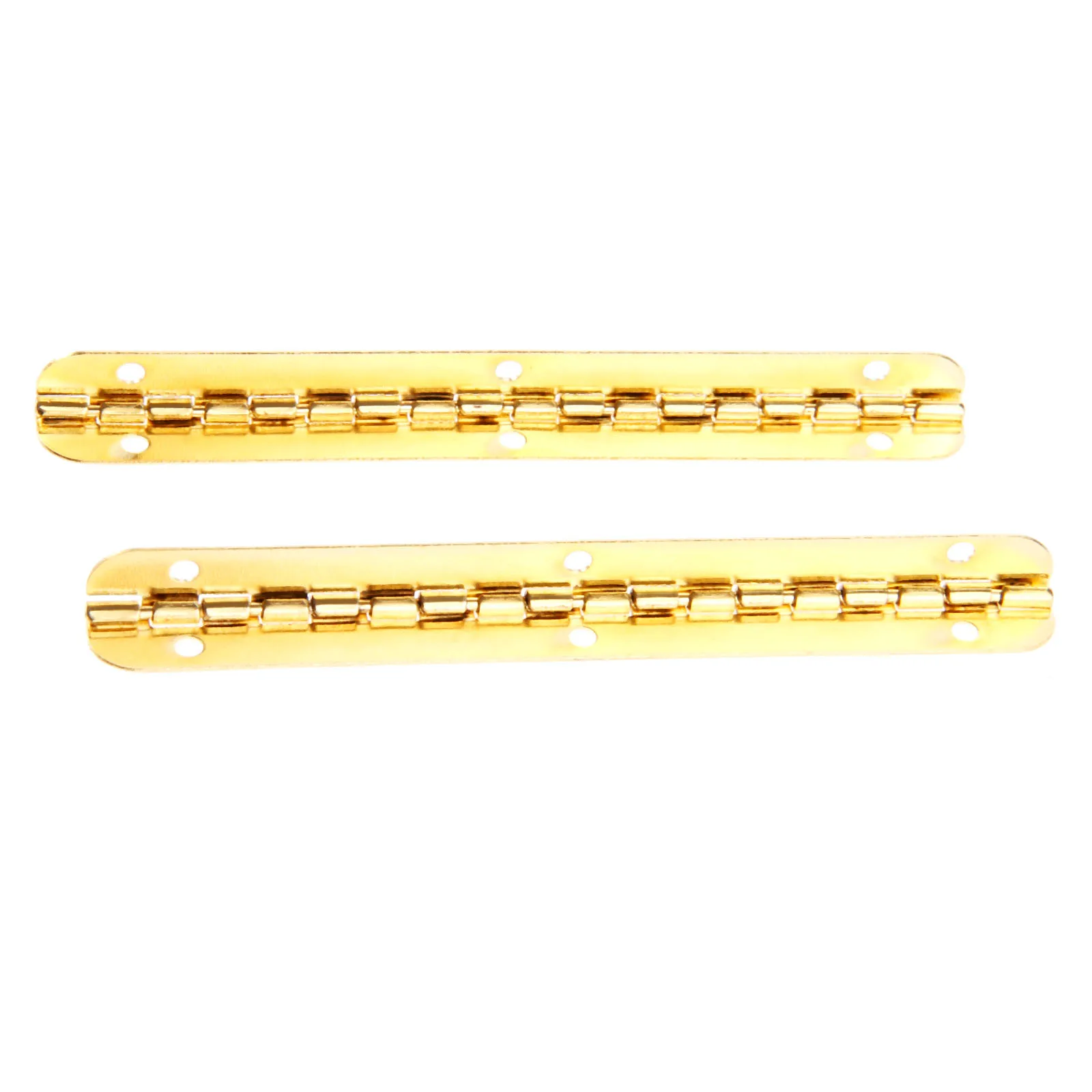 2Pcs 100*9mm Long Metal Hinges For Furniture Cabinet Wooden Gift Box Antique Decorative Hinges Furniture Fittings Hardware