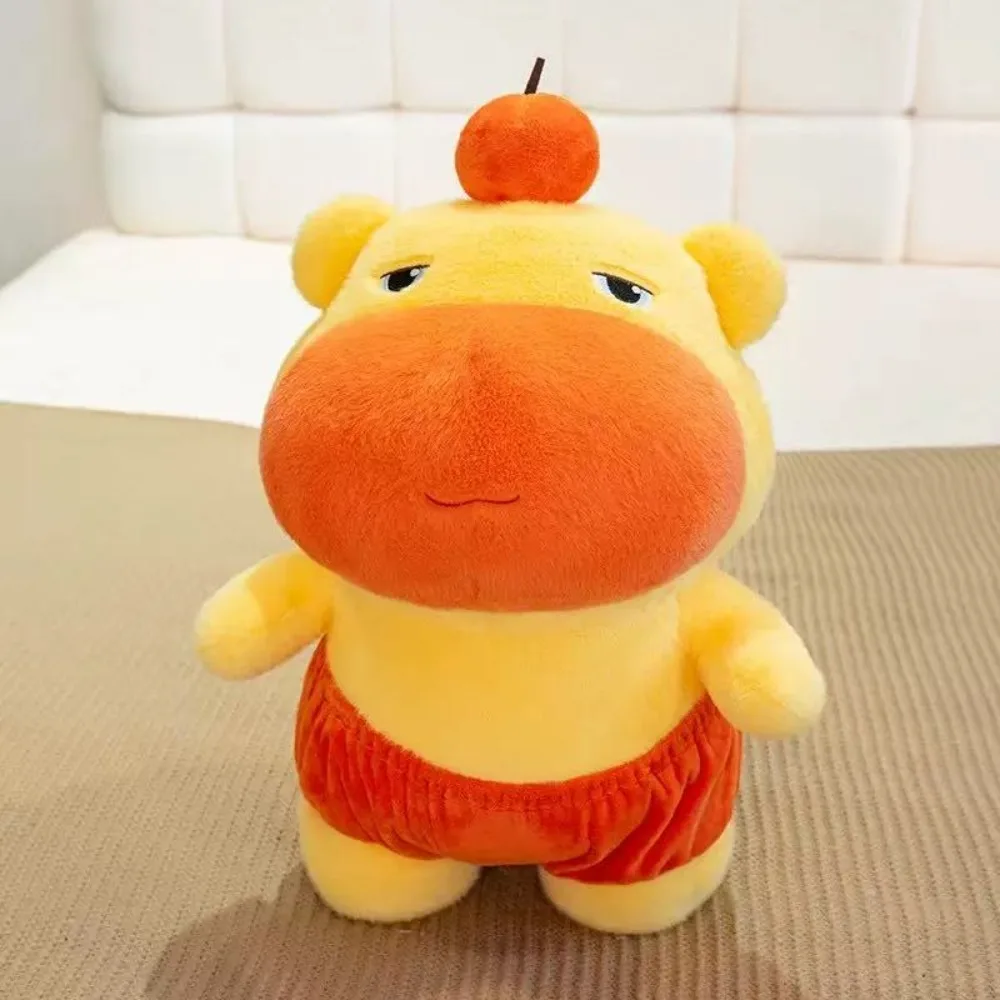 

Plush Capybara Lulu Doll Soft Stuffed Animal Capybara Lulu Pillow Cushion Cartoon Capybara Lulu Toy for Children's Birthday Gift