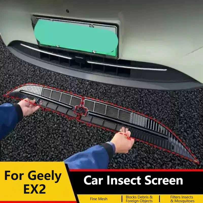 

For Geely EX2 Proton eMAS 5 2025 2026 Front Grille Insect Proof Net Water Tank Dust Proof Protective Net Anti Mosquito