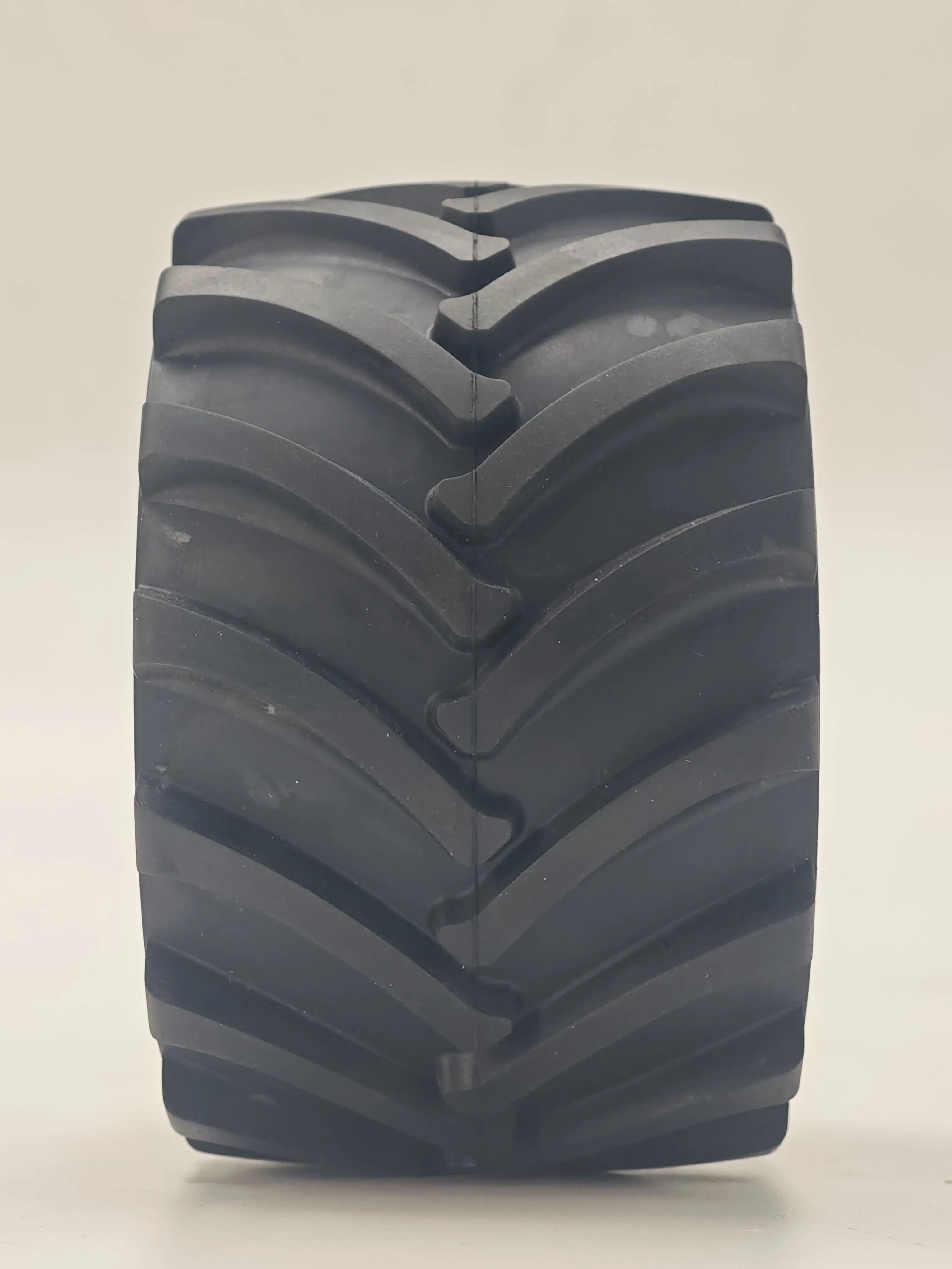 Rubber Tyre 135X80MM Metal Wheel Hub For JDM-198 ZW370 RC Hydraulic Loader JDM-166 Articulated Truck DIY Remote Control Model