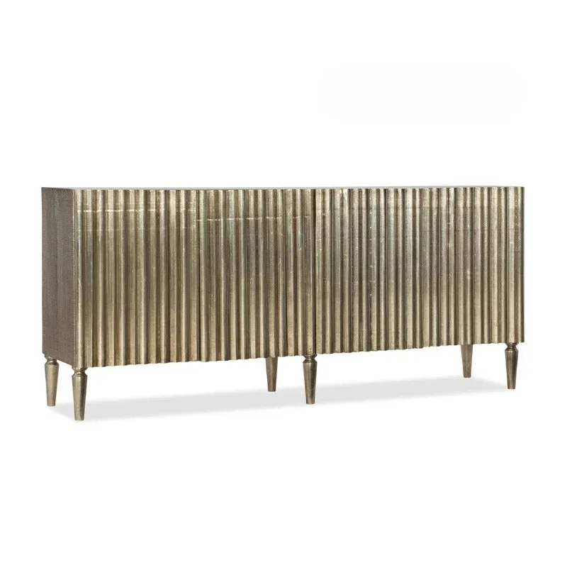 

Light luxury door cabinet Post-modern American side cabinet Neoclassical storage American side cabinet