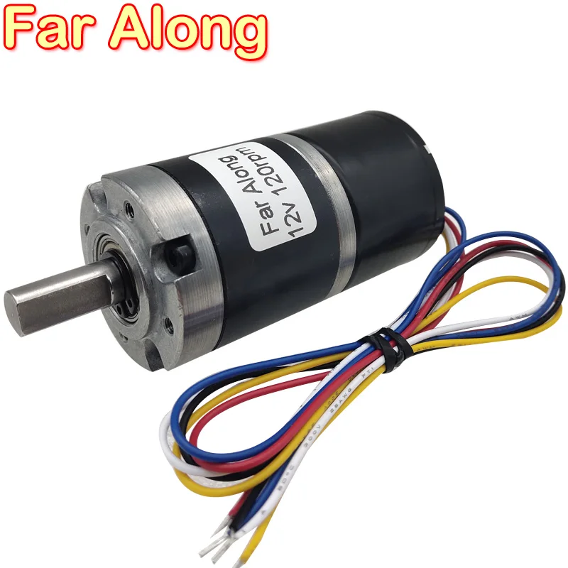 

DC Brushless Planetary Geared Motor 12V 24V Long Life High Torque Low Speed Reversible Adjustable Speed Built-in Brushless Drive