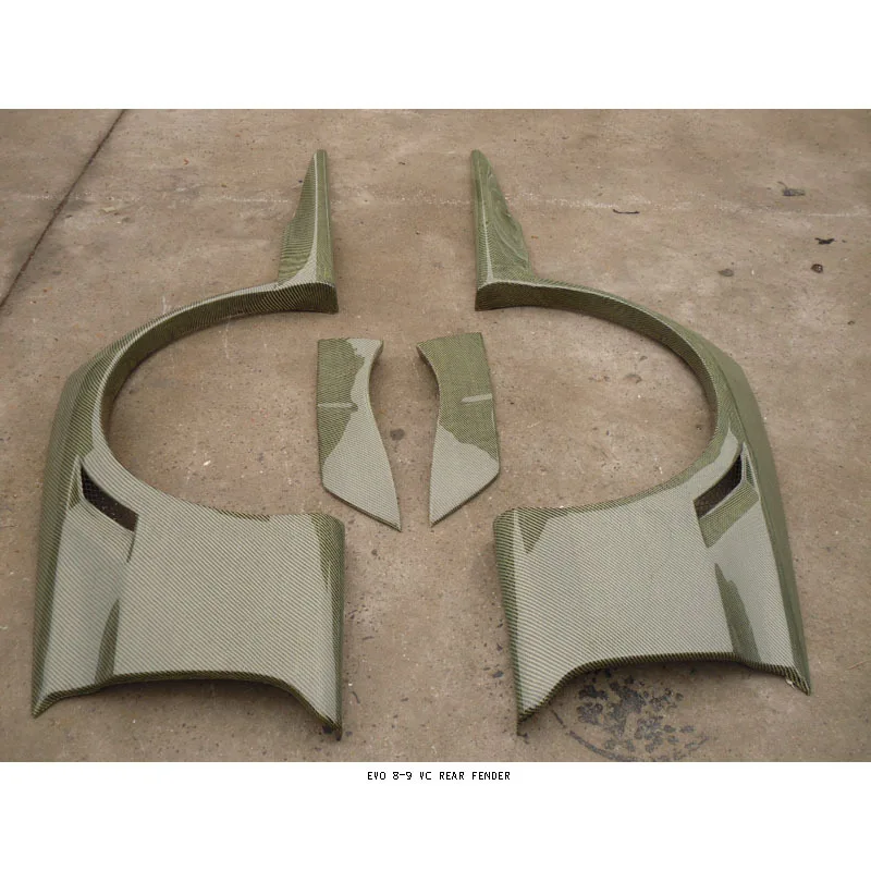 

EVO 8-9 VC rear fender, rear sand board, carbon fiber material, can be made of fiberglass