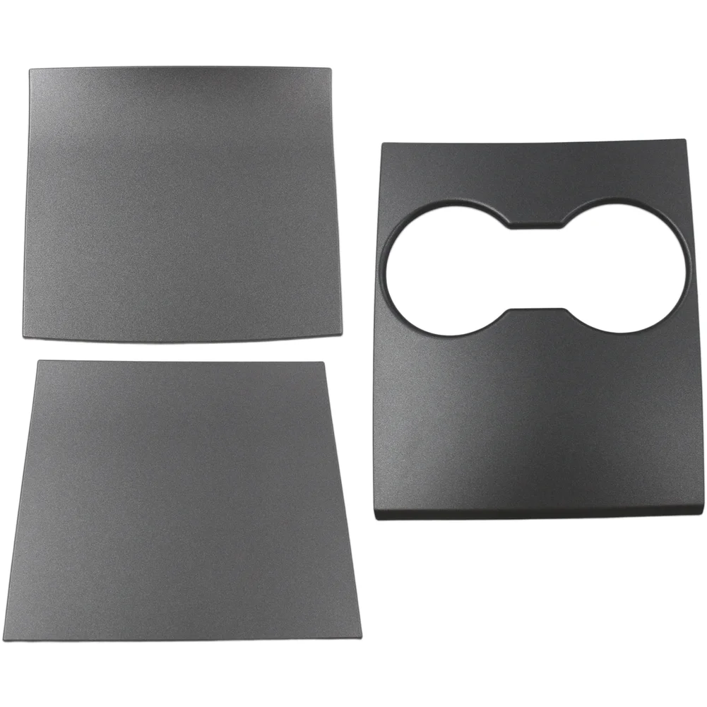 

Carbon Fiber Cover Black Model 3 Console Trim Easy Snap-on Installation Interior Upgrade For Model 3 2017-2020