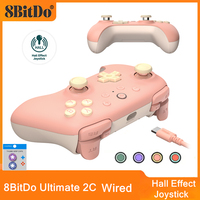 8BitDo New Ultimate 2C Wired Gaming Controller For PC Windows 10/11 Steam Deck Raspberry Pi Android Game Accessories