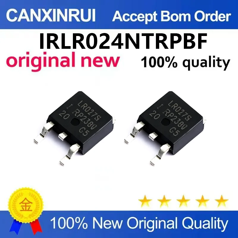 （5pcs-100pcs）IRLR024NTRPBF N-channel 55V 17A field-effect transistor package TO-252 original in stock