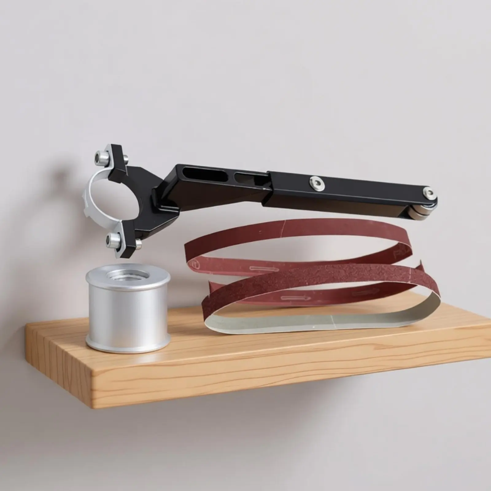 

Angle Grinder Belt Sander Adapter Transformable Design Grinder to Belt Sander Transformation Kit Power Tool Accessory for Garage