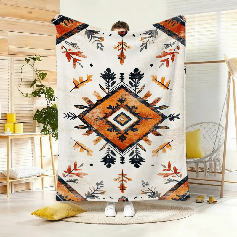 Boho Tribal Arrow Throw Blanke - Home Office Guest Room 评论和价格