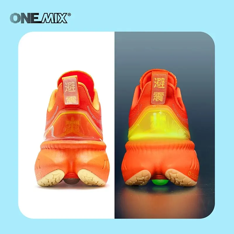 ONEMIX-Chaussures de course à lacets pour hommes et femmes, baskets de sport, d'athlétisme, d'extérieur