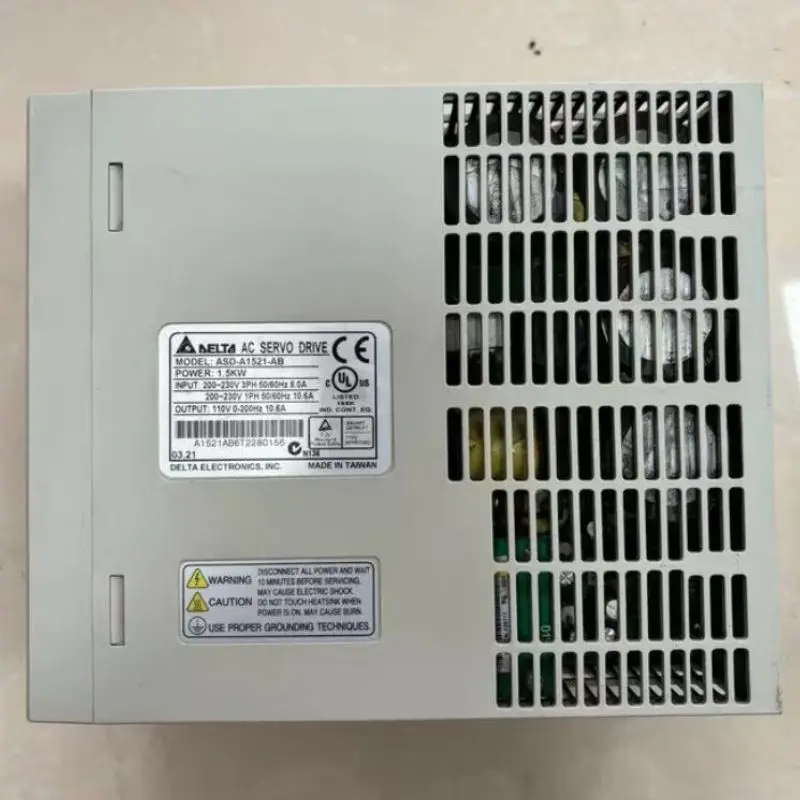 تم اختبار محرك سيرفو ASD-A1521-AB بقدرة 1.5 كيلو وات بشكل جيد وتم شحنه بسرعة