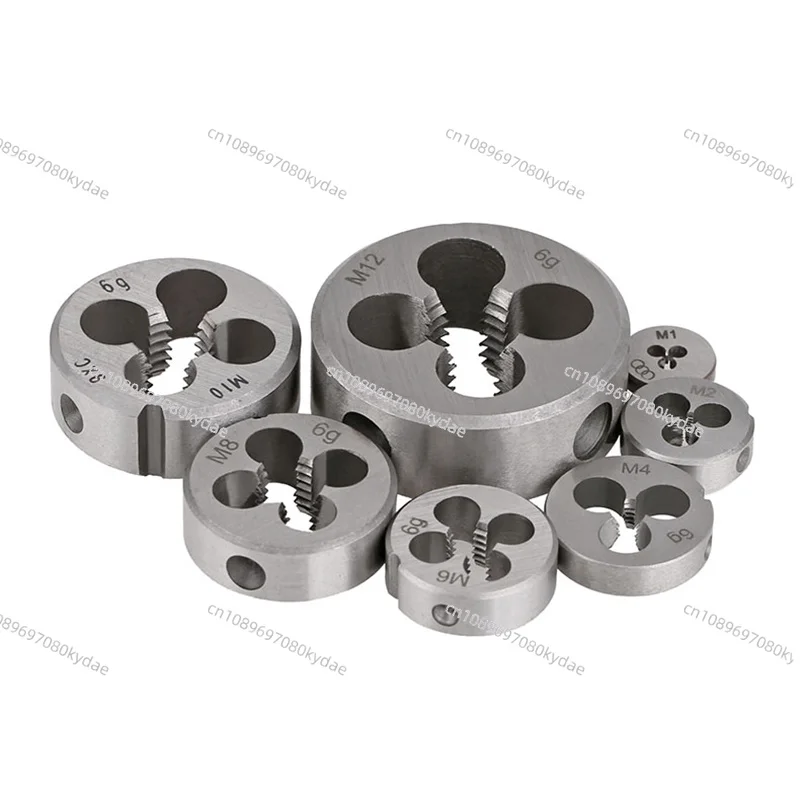 110Pcs Titanium HSS Tap Die Set Internal External Thread Cutter DIY Hand Repair Machining Working Tools
