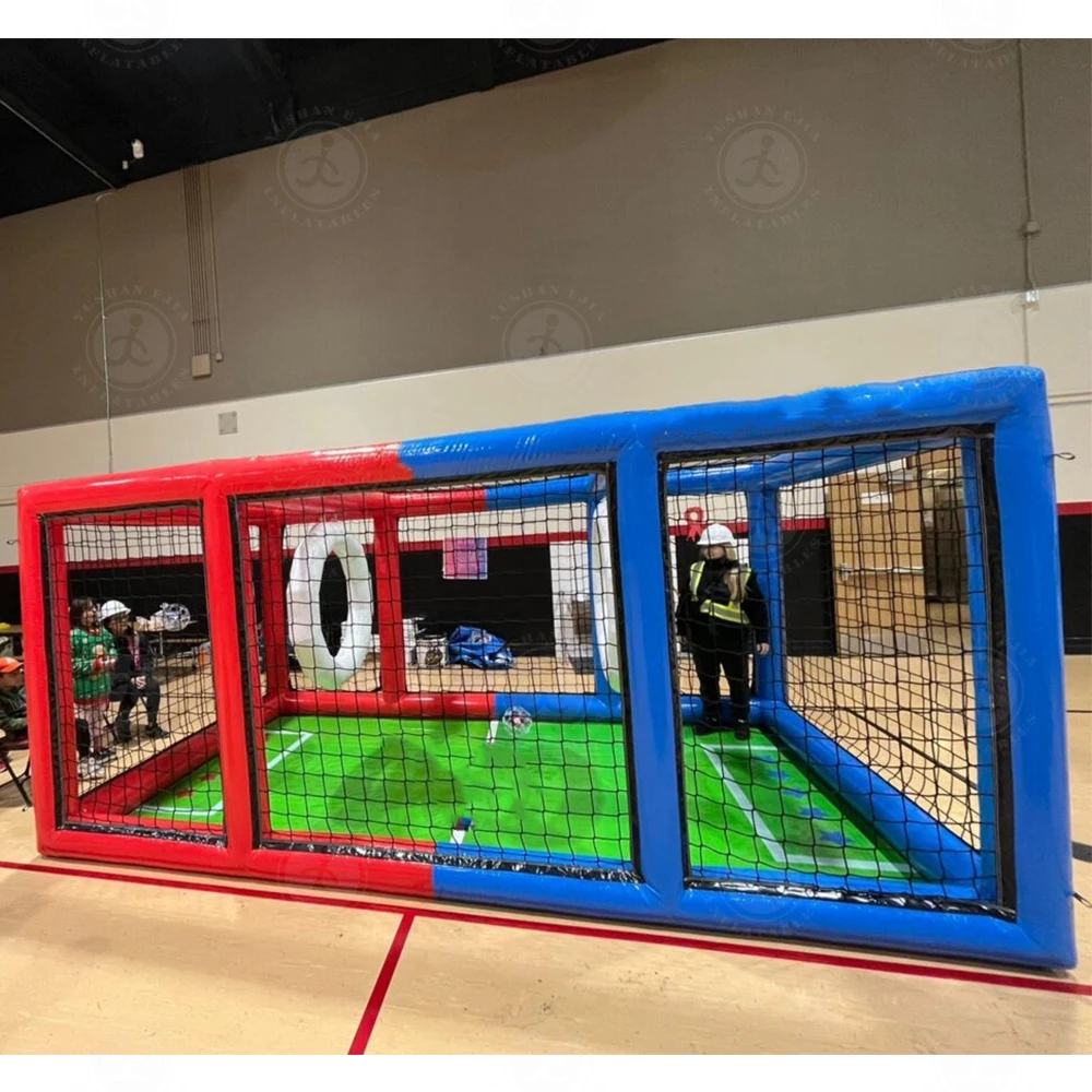 

Safe Inflatable Drone Racing Arena for Outdoor Events and Friendly Competitions