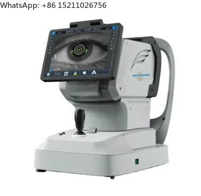 RK-600 Refractor automático para examen ocular Autorefractómetro digital Refractómetro óptico automático con queratómetro