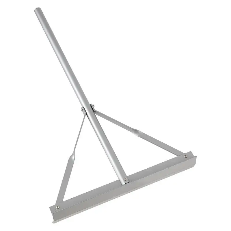 

Landscape Rake, 60 inch Handle 20 inch Wide Head, Large Heavy Duty Aluminum Landscaping Level, Asphalt Rake Tool for Asphalt & Land Leveling, Concrete Paving, Sand Flattening, No Teeth