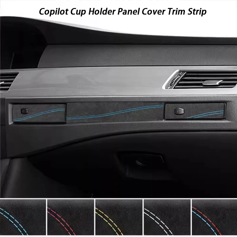 pelle-scamosciata-auto-co-pilota-portabicchieri-pannello-rivestimento-adesivo-prestazioni-accessorio-interno-per-bmw-serie-5-e60-2004-2010