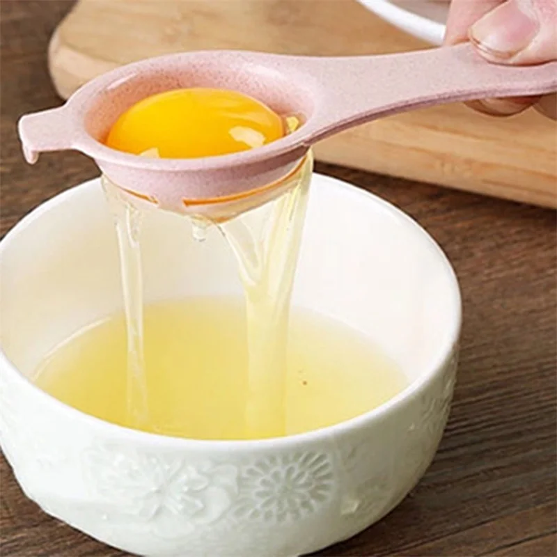 Kitchen Egg White Yolk Separator Multifunctional Egg Liquid Filter Simple Convenient Egg White Dividers Baking Accessories Tool