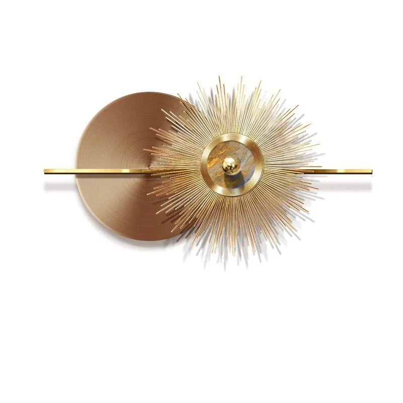 

Трехмерная настоящая декоративная роспись для гостиной, дивана, фоновая стена, высококачественная металлическая подвесная картина, простая американская картина