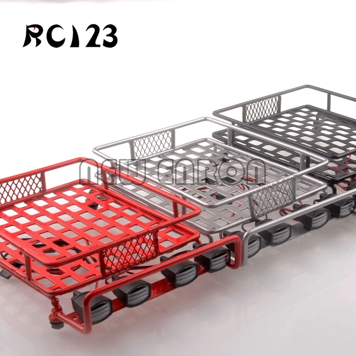 1/10 1/8 D90 CC01 SCX10 HPI Bagażnik dachowy LED Light Bar Wrangler AX-514 RC 1:10 1:8